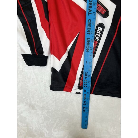 Bilt Racing Motorcross BMX Dirt Bike Motorcycle Shirt Size M Long Sleeve Jersey - Picture 4 of 8